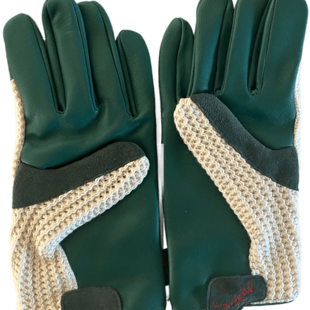 Suixtil Grand Prix Driving Gloves British racing green